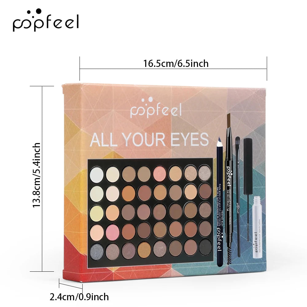 Popfeel | Ivory Crown Makeup Set